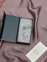 Blue Crane Brooch - TOSSIDO