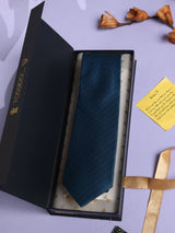 Blue Cricket Printed Necktie - TOSSIDO