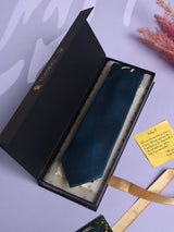 Blue Cricket Printed Necktie - TOSSIDO