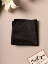 Blue Floral Jacquard Pocket Square - TOSSIDO