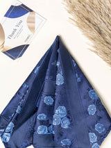 Blue Floral Necktie Gift - set - TOSSIDO