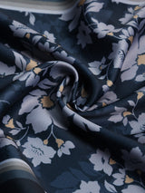 Blue Floral Pocket Square - TOSSIDO