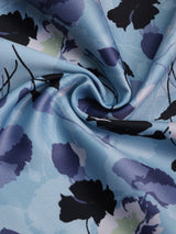 Blue Floral Pocket Square - TOSSIDO