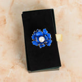 Blue Flower Brooch - TOSSIDO