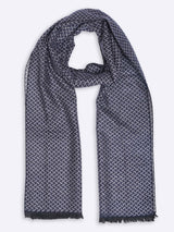 Blue Geometric Muffler - TOSSIDO
