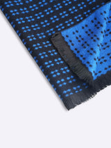 Blue Geometric Muffler - TOSSIDO