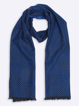 Blue Geometric Muffler - TOSSIDO