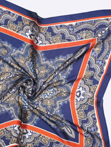 Blue Geometric Neckerchief - TOSSIDO