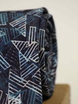 Blue Geometric Print Necktie - TOSSIDO