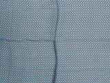 Blue Geometric Printed Satin Neckerchief - TOSSIDO