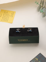 Blue Golf Cufflinks - TOSSIDO