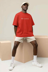 Blue Majestic Chill Lion Oversized Tee - TOSSIDO