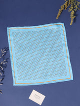 Blue Marine Silk Pocket Square - TOSSIDO