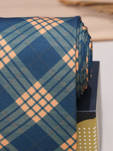 Blue Micro Fiber Necktie - TOSSIDO