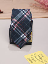 Blue Micro Fiber Necktie - TOSSIDO