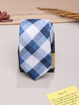 Blue Micro Fiber Necktie - TOSSIDO