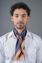 Blue Novelty Neckerchief - TOSSIDO