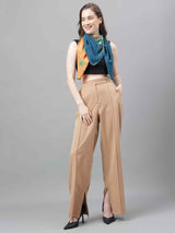 Blue & Orange Novelty Scarf & Scarf Bag Set - TOSSIDO