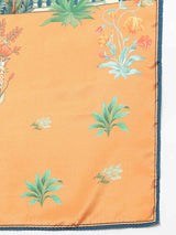 Blue & Orange Novelty Scarf & Scarf Bag Set - TOSSIDO