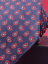 Blue Paisley Broad Necktie - TOSSIDO