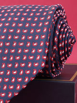 Blue Paisley Broad Necktie - TOSSIDO