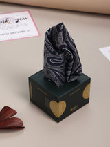 Blue Paisley Jacquard Pocket Square - TOSSIDO