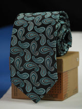 Blue Paisley Necktie - TOSSIDO