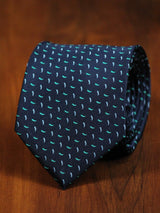 Blue Paisley Necktie & Pocket Square Giftset - TOSSIDO
