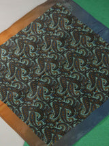 Blue Paisley Pocket Square - TOSSIDO