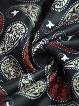 Blue Paisley Pocket Square - TOSSIDO