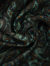 Blue Paisley Pocket Square - TOSSIDO