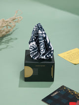 Blue Paisley Pocket Square - TOSSIDO