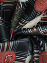 Blue Paisley Pocket Square - TOSSIDO