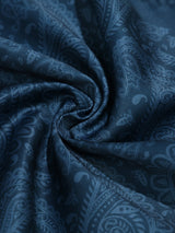 Blue Paisley Pocket Square - TOSSIDO