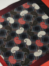 Blue Paisley Pocket Square - TOSSIDO