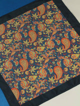 Blue Paisley Pocket Square - TOSSIDO