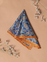Blue Paisley Silk Pocket Square - TOSSIDO