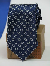 Blue Paisley Woven Necktie - TOSSIDO