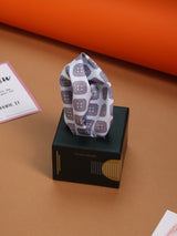 Blue & Pink Geometric Pocket Square - TOSSIDO