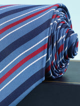 Blue Stripe Broad Necktie - TOSSIDO