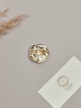 Blush Pink Camellia Brooch - TOSSIDO