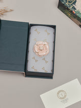Blush Pink Camellia Brooch - TOSSIDO