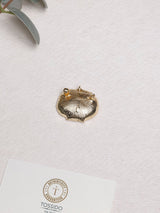 Blush Seashell Pearl Brooch