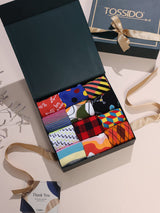 Bold Expressions Cotton Socks Set – Pack of 12 - TOSSIDO