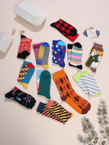 Bold Expressions Cotton Socks Set – Pack of 12 - TOSSIDO