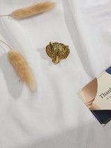 Bronze Tiger Brooch - TOSSIDO