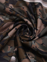 Brown Abstract Pocket Square - TOSSIDO