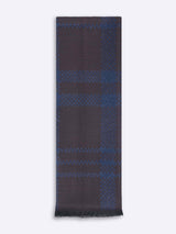 Brown Check Muffler - TOSSIDO