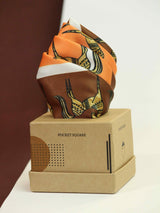 Brown Horse Pocket Square - TOSSIDO
