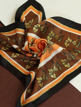 Brown Horse Pocket Square - TOSSIDO